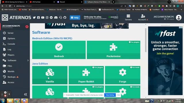 How to dowload Herobrine mod in your aternos server||JKCGAMERZ смотреть онлайн