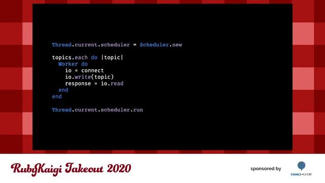 [EN] Don't Wait For Me! Scalable Concurrency for Ruby 3! / Samuel Williams @ioquatix смотреть онлайн