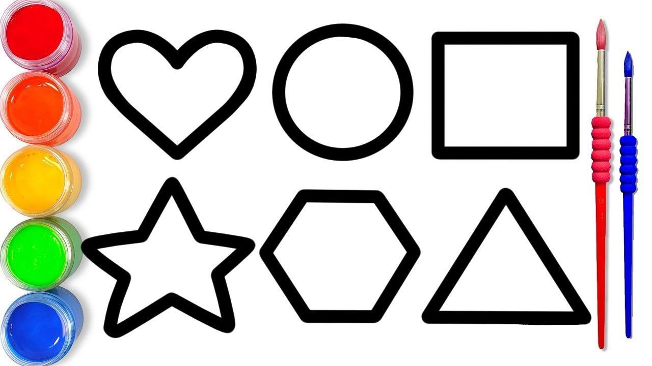 How to draw geometric shapes for children смотреть онлайн
