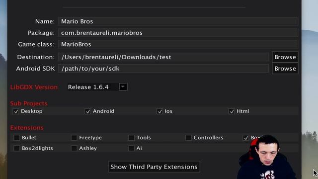 1 - LibGDX Game Development with Android Studio - Creating Super Mario Bros - Setup смотреть онлайн