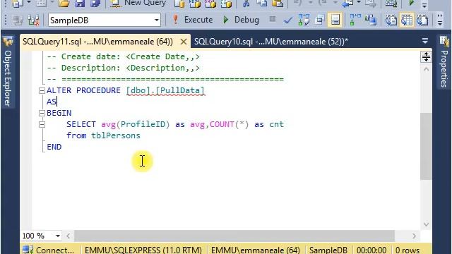 How to Create Store Procedure to Retrieve data and show on Front end using SQL, ASP and C# смотреть онлайн