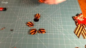 Георгиевская лента своими руками. Быстро и просто!