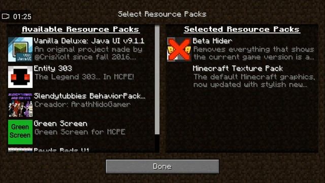 Java Edition UI in BEDROCK EDITION! смотреть онлайн