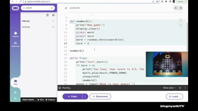 micro:bit version of popular word guessing game смотреть онлайн