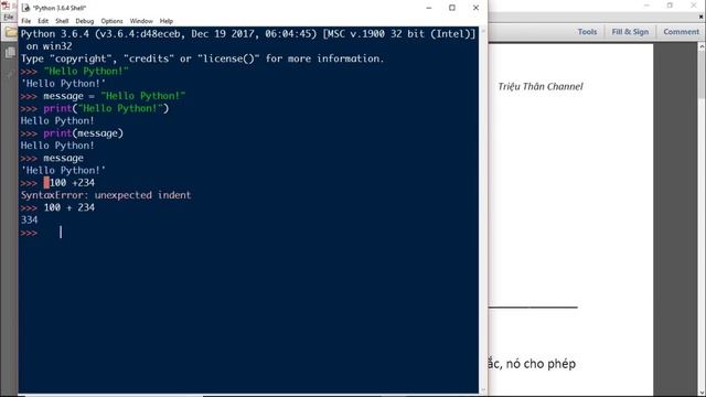 Python 01 Hello Python смотреть онлайн