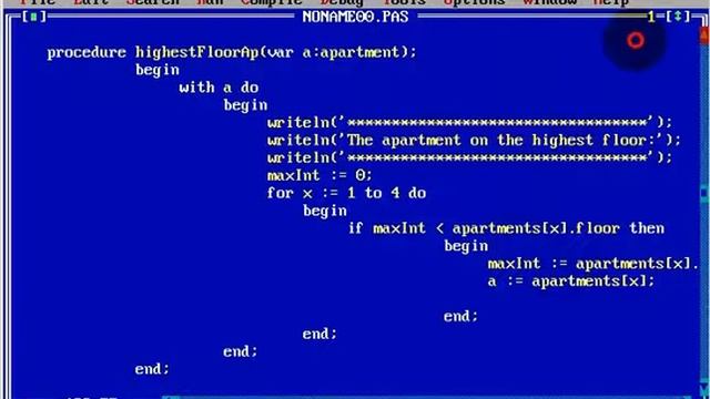 Turbo Pascal Programming #54 Apartment sale App part3 смотреть онлайн