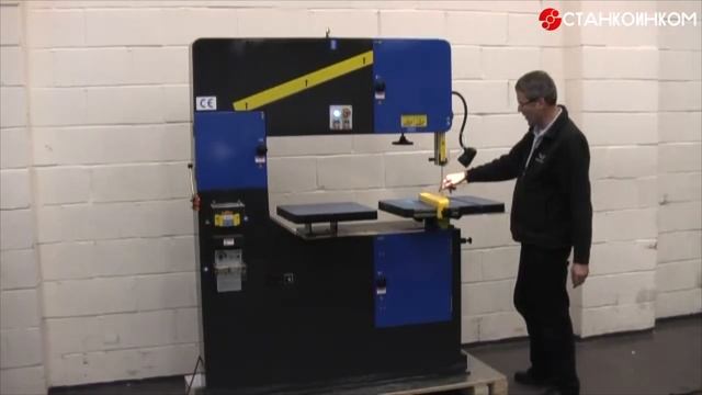 Alligator E-EV100 вертикальный ленточнопильный станок по металлу смотреть онлайн