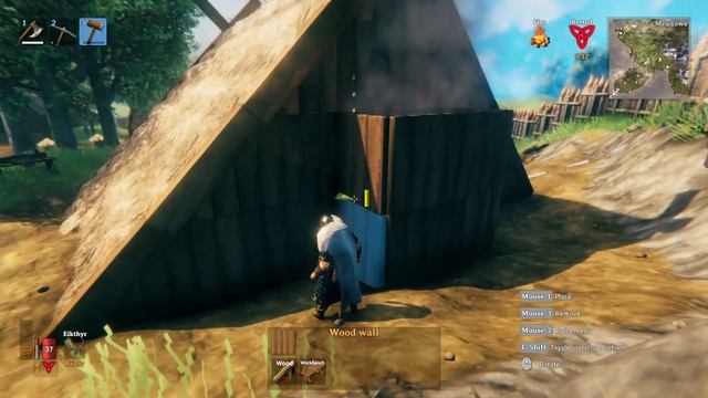 Valheim - How To Build A Chimney смотреть онлайн