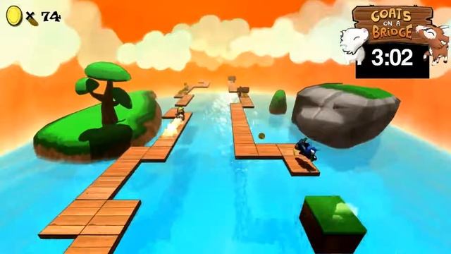Goats on a Bridge Speedrun WR [5:57] смотреть онлайн