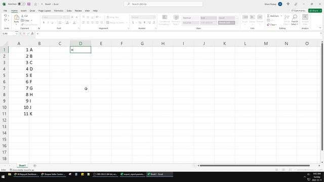 Random Alphabet Letter Generator in Microsoft Excel смотреть онлайн