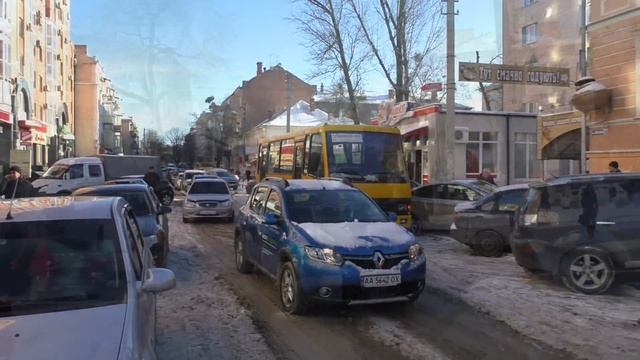 Полтава 29.12.2015 Автобус на отстое смотреть онлайн