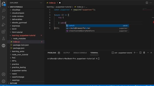 Puppeteer Tutorial #2 | Installation смотреть онлайн