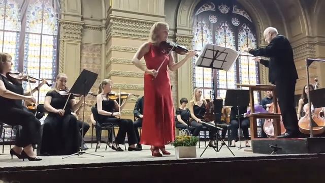 Бароккиана - Вивальди/ Елена Ергиева, скрипка/ оркестр филармонии, дир.И.Шаврук/Одесса, 6.08.2022