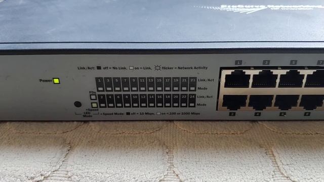 HP ProCurve Switch 1700-24 - J9080A смотреть онлайн