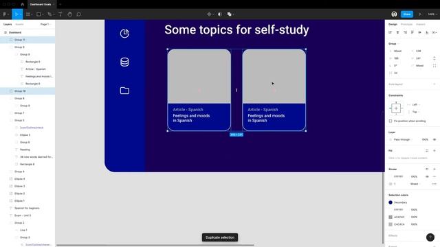 Dashboard UI Design for Education смотреть онлайн