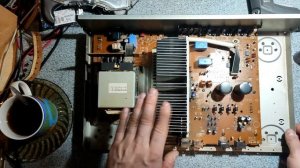 Усилитель Technics SU V500 обзор, ремонт, "мы достигли дна"