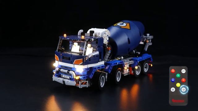 BriksMax Light Kit For Lego Technic™ Concrete Mixer Truck 42112 смотреть онлайн