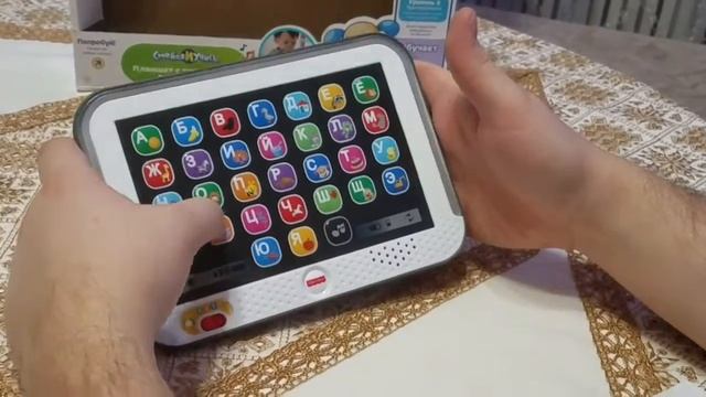 Обучающий планшет Fisher Price с технологией Smart Stages смотреть онлайн
