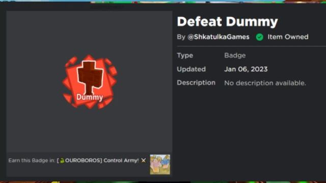 KILLING The DUMMY in Roblox Control Army смотреть онлайн