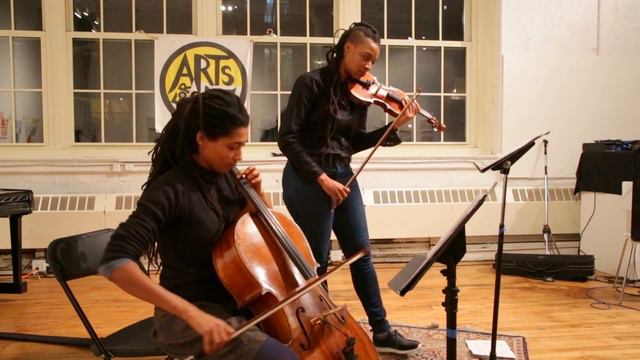 Mazz Swift & Tomeka Reid - 16 Hits or Misses for Violin and Cello, Vol II - January 5 2016 смотреть онлайн