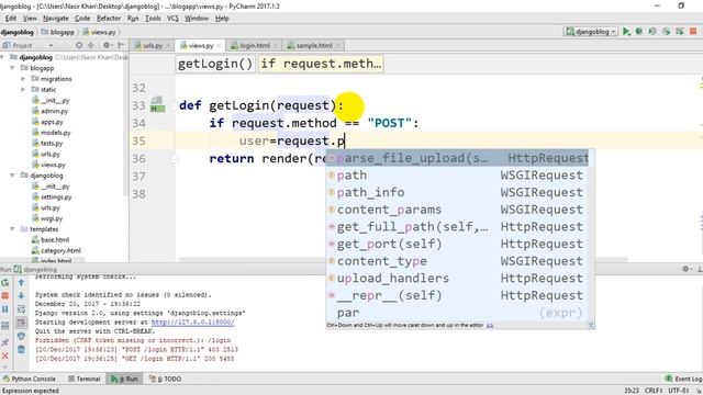 Blog in Python/Django || Bangla tutorial part-10 (Custom login) смотреть онлайн