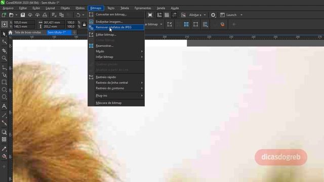 CorelDRAW 2020 - Melhorar Imagem (Remover Artefato) JPEG смотреть онлайн