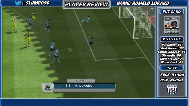 FIFA 13 Player Review- Romelu Lukaku "Silver Drogba" смотреть онлайн
