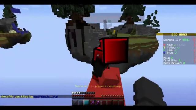 Once again playing bedwars in minecraft java {sorry for late upload} смотреть онлайн
