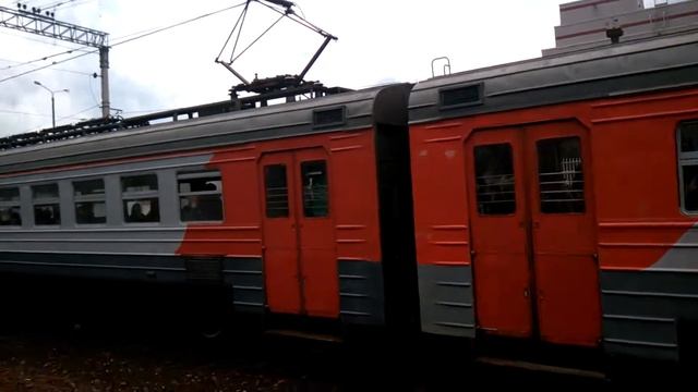 Станция Беговая, МЖД, Электропоезд ЭД4М смотреть онлайн