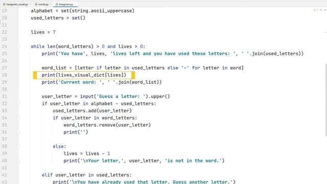 How to make HANGMAN GAME? - Python смотреть онлайн