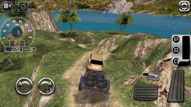 Offroad Car - 4x4 Off-Road Rally 7 - Car Parking Driver Simulator - Android Gameplay смотреть онлайн