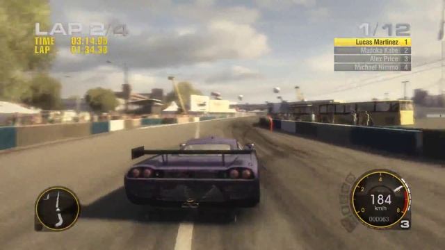 Race Driver GRID - Detroit, Grand Prix Circuit - Saleen S7R смотреть онлайн