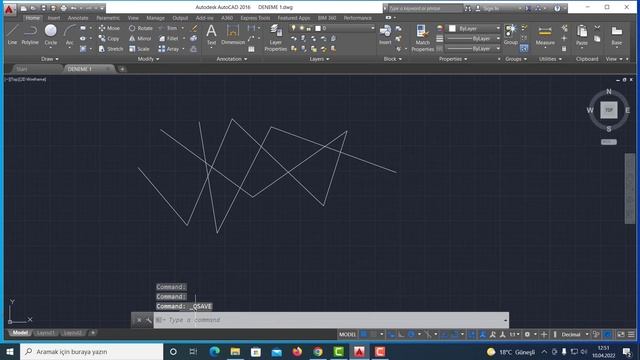 AUTOCAD 2016 4. DERS DOSYA KAYDETME, DOSYA AÇMA смотреть онлайн