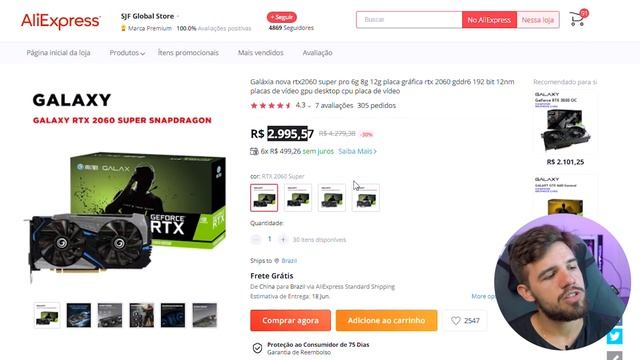 PLACAS RTX CAIRAM MUITO O PREÇO NO ALIEXPRESS, AGORA A COISA FICOU BOA !!! смотреть онлайн