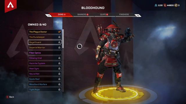 Apex Legends Bloodhound Legendary Skins Review смотреть онлайн