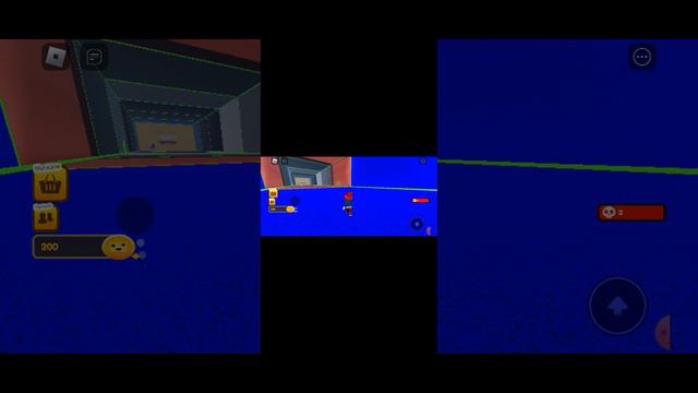 побег от красной стены в Roblox