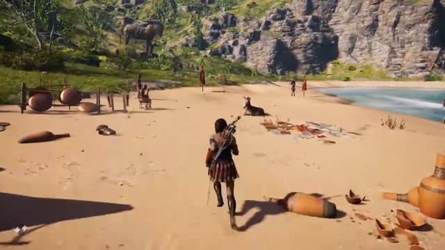 Assassin's Creed Odyssey - [SIDE QUEST] SACRED FAVORS - Isu Combat смотреть онлайн