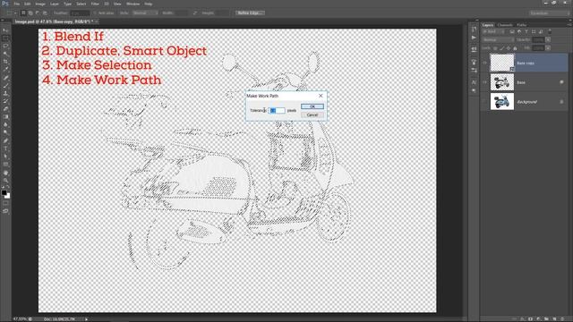 How to Vectorize an Image (Photo to Vector) - Photoshop Tutorial смотреть онлайн