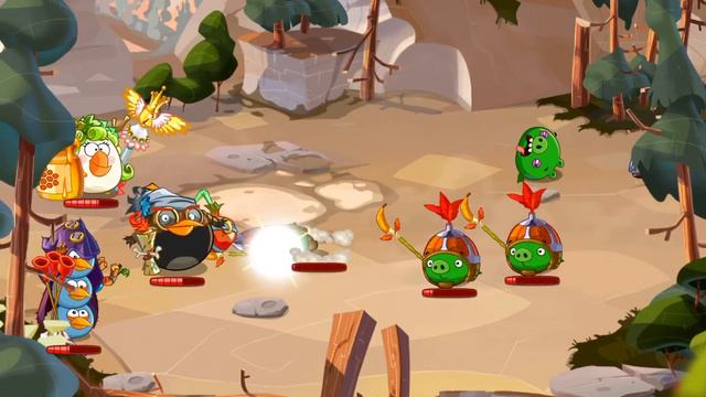 Angry Birds Epic - Super Villains Of Piggy Island смотреть онлайн