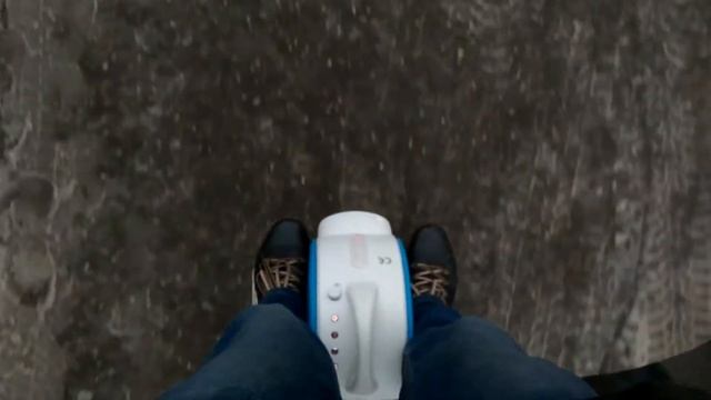 Моноколесо зимой. Airwheel Q5 260WH смотреть онлайн
