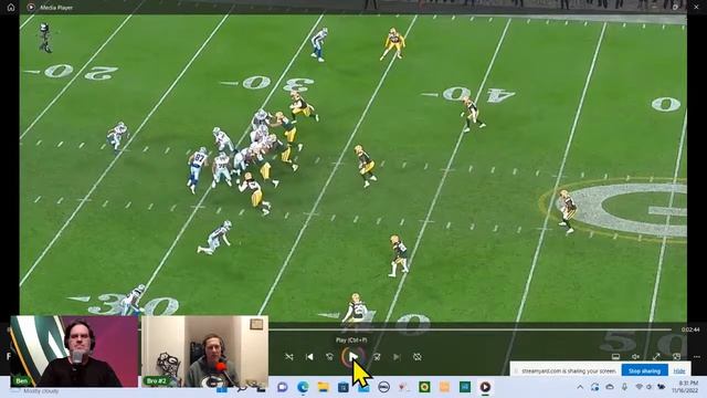 Packers vs Cowboys game Review смотреть онлайн
