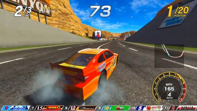 Daytona Championship USA -- Controls FULLY working on PC! (Dinosaur Canyon) смотреть онлайн