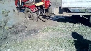 Уралец ХТ-180 на бездорожье