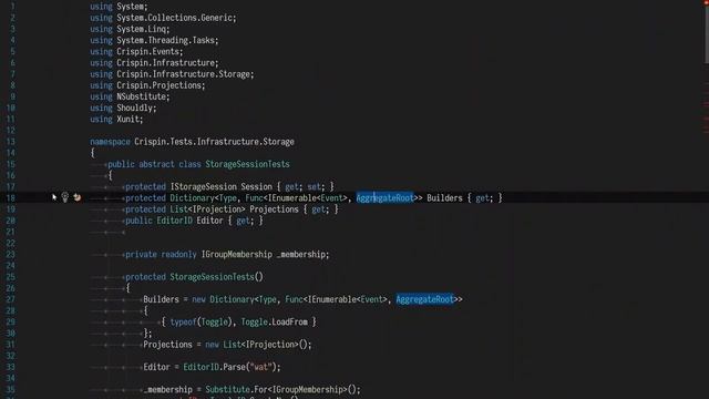 Crispin 30: file based eventsourcing, async storage refactoring смотреть онлайн