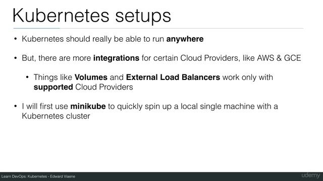3 Kubernetes Setup смотреть онлайн