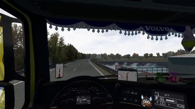 Euro Truck Simulator 2 | ETS2 1.43 | Volvo 2009 Classic | Promods map | Brno (CZ) to Ljubljana (SLO смотреть онлайн