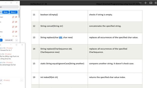 String builtin methods overview in java Week 09-h смотреть онлайн