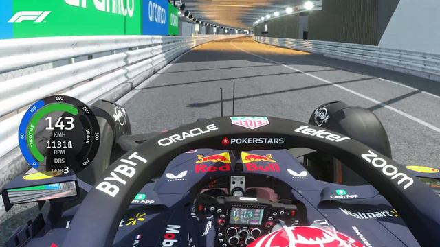 Max Verstappen 2023 Monaco Pole Lap Recreation - Assetto Corsa смотреть онлайн
