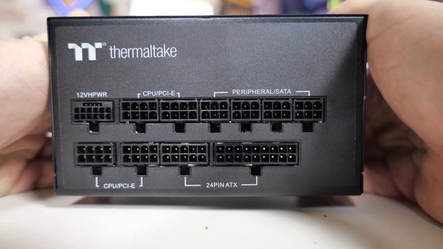 Thermaltake Toughpower GF3 1000w PCIE Gen5 ATX3.0 PSU RTX4090 PSU смотреть онлайн
