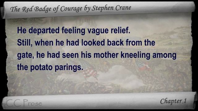 The Red Badge of Courage by Stephen Crane - Chapter 01 смотреть онлайн